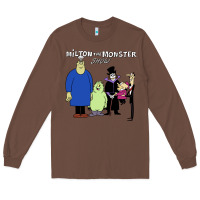 Chestnut 60s milton the monster show characters and logotype Long Sleeve Tee - lanVoArt