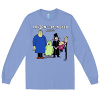 60s Milton The Monster Show Characters And Logotype Long Sleeve Tee | Teevron