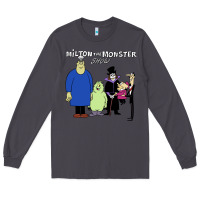 Smoke 60s milton the monster show characters and logotype Long Sleeve Tee - lanVoArt