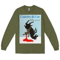 Army Green lancelot du lac   robert bresson film Long Sleeve Tee - lanVoArt