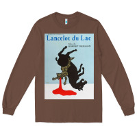 Chestnut lancelot du lac   robert bresson film Long Sleeve Tee - lanVoArt