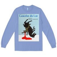 Colony Blue lancelot du lac   robert bresson film Long Sleeve Tee - lanVoArt