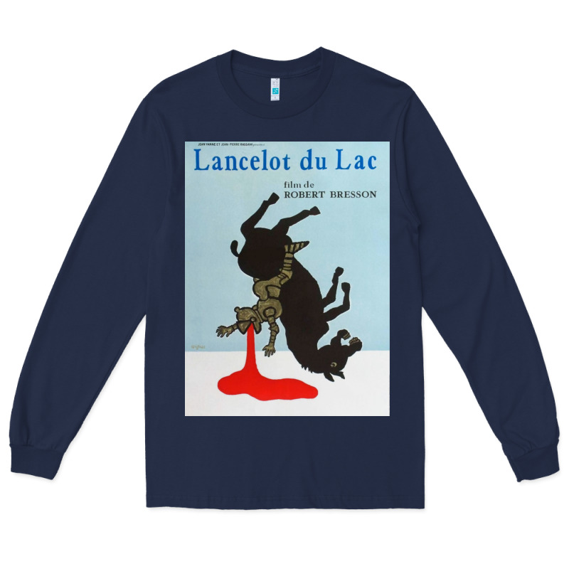 Lancelot Du Lac   Robert Bresson Film Long Sleeve Tee by lanVoArt | Teevron