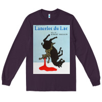 Plum lancelot du lac   robert bresson film Long Sleeve Tee - lanVoArt