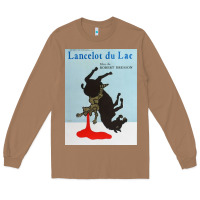 Toasted Coconut lancelot du lac   robert bresson film Long Sleeve Tee - lanVoArt
