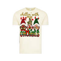 Vintage Arctic Chillin' with my gnomes Vintage Tee - NancyCooperArtShop
