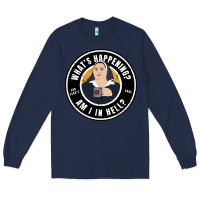 Navy derry girls sister michael quote Long Sleeve Tee - lanVoArt