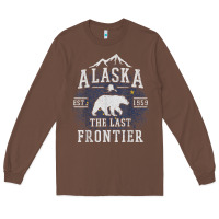 Chestnut alaska the last frontier shirt   adventure alaskan home gift t shirt Long Sleeve Tee - lanVoArt
