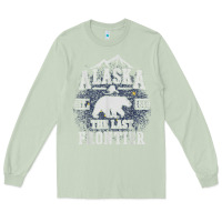 Matcha alaska the last frontier shirt   adventure alaskan home gift t shirt Long Sleeve Tee - lanVoArt