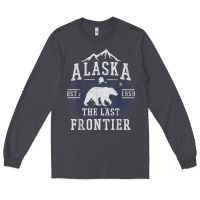 Smoke alaska the last frontier shirt   adventure alaskan home gift t shirt Long Sleeve Tee - lanVoArt