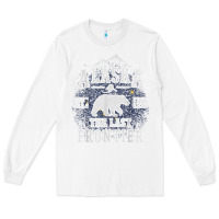 White alaska the last frontier shirt   adventure alaskan home gift t shirt Long Sleeve Tee - lanVoArt