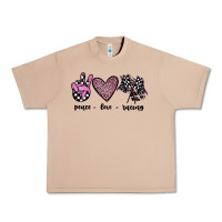 Burro peace love racing Urban Heavy Tee - JahusDesignShop