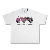 Lunar Rock peace love racing Urban Heavy Tee - JahusDesignShop