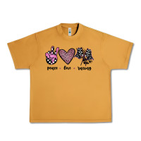 Peanut Butter peace love racing Urban Heavy Tee - JahusDesignShop