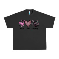 Pigment Black peace love racing Urban Heavy Tee - JahusDesignShop