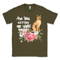 Army Green Cat Maine coon gift kidding kitten meow pussycat Classic Tee - Bettercallsaul