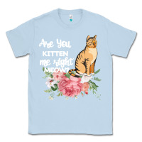 Dusty Blue Cat Maine coon gift kidding kitten meow pussycat Classic Tee - Bettercallsaul