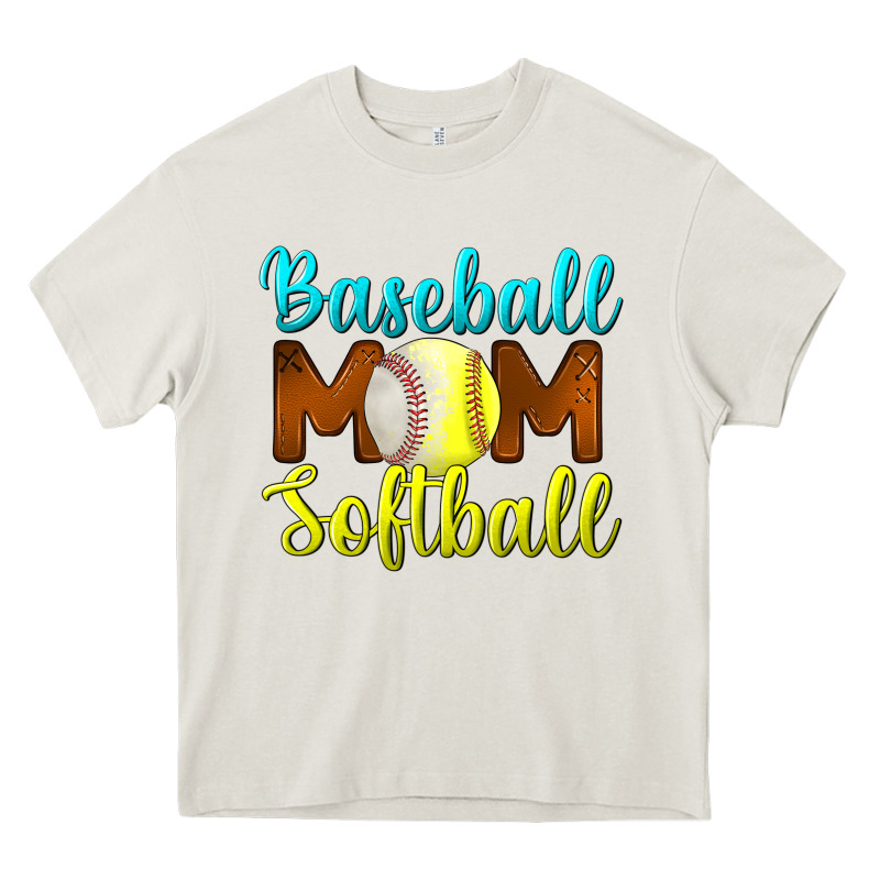 Baseball Mom Softball Heavy Core Tee by BundleAndBundleShop | Teevron