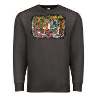 Smoke mini western Premium Sweatshirt - RacoonDesign