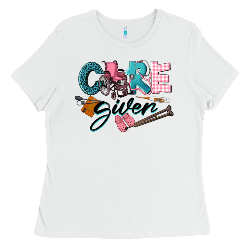 Caregiver Ladies Tee by LillyAllenDesigns | Teevron