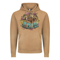 Vintage Camel Southern Nana western flowers Vintage Hoodie - HowdyJamesFarm