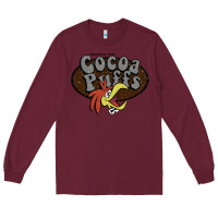 Burgundy cuckoo for cocoa puffs Long Sleeve Tee - lanVoArt