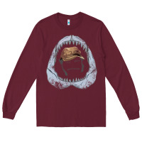 Burgundy here's to swimmin' with bow legged women. Long Sleeve Tee - lanVoArt