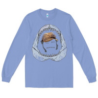 Colony Blue here's to swimmin' with bow legged women. Long Sleeve Tee - lanVoArt