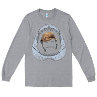 Heather Grey here's to swimmin' with bow legged women. Long Sleeve Tee - lanVoArt