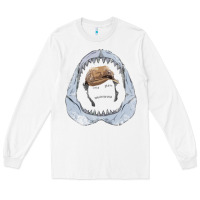 White here's to swimmin' with bow legged women. Long Sleeve Tee - lanVoArt