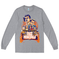 Heather Grey vice principals Long Sleeve Tee - lanVoArt