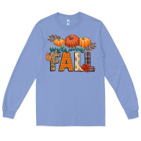 Colony Blue welcome fall Long Sleeve Tee - CowGirlArtShop
