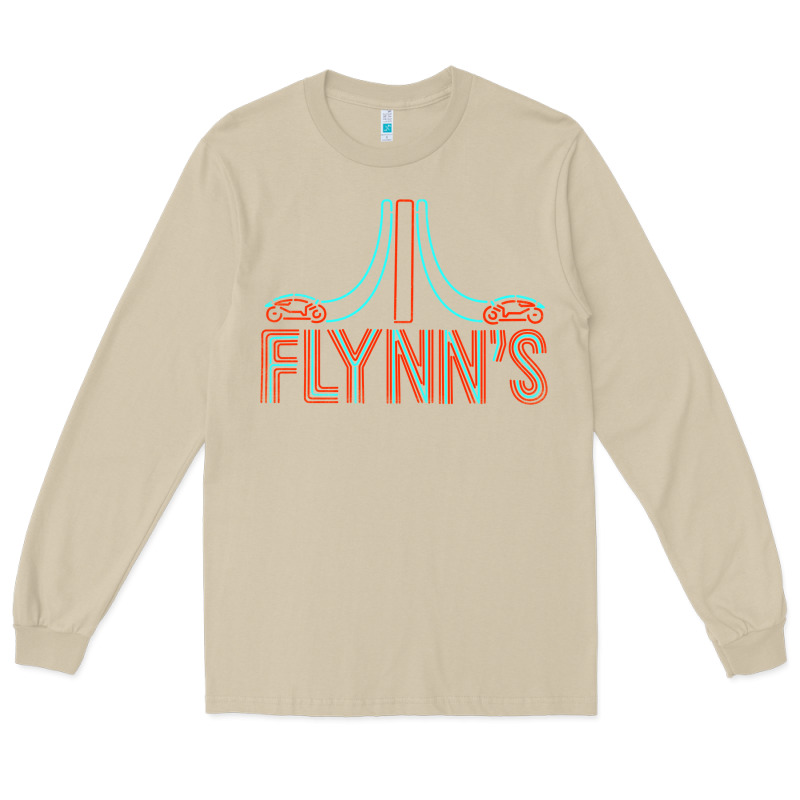 Flynns Place   Tron   1980s Long Sleeve Tee by lanVoArt | Teevron