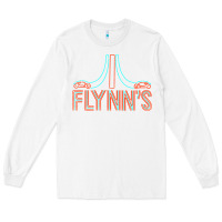 White flynns place   tron   1980s Long Sleeve Tee - lanVoArt