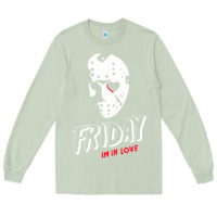 Matcha friday the 13th friday i'm in love vintage style horror halloween t sh Long Sleeve Tee - lanVoArt