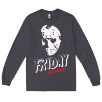 Smoke friday the 13th friday i'm in love vintage style horror halloween t sh Long Sleeve Tee - lanVoArt