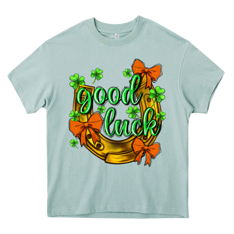 St.patrick's Good Luck Heavy Core Tee by BundleAndBundleShop | Teevron