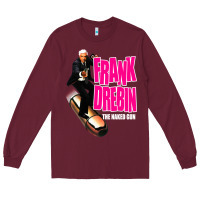 Burgundy frank drebin Long Sleeve Tee - lanVoArt