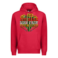 Cardinal hit hard run fast turn left Premium Hoodie - BundleAndBundleShop