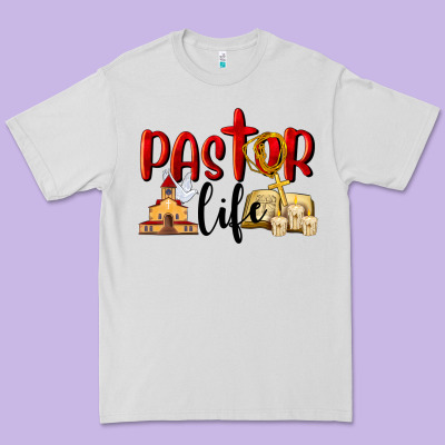 Pastor Life Premium Tee Designed By Lillyallendesigns