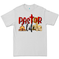 Dove Grey Pastor Life Premium Tee - LillyAllenDesigns