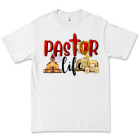 White Pastor Life Premium Tee - LillyAllenDesigns
