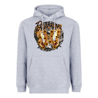 Heather Grey dreamer butterfly Heavyweight Hoodie - RacoonDesign