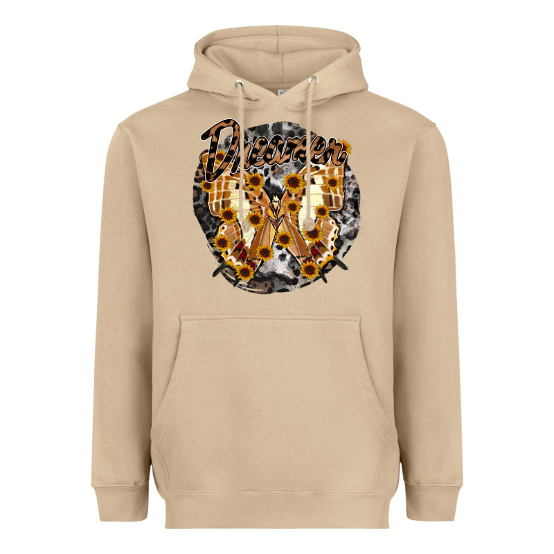 Dreamer Butterfly Heavyweight Hoodie by RacoonDesign | Teevron