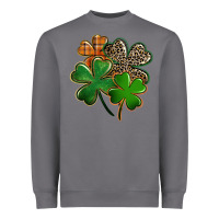 Storm leopard shamrock Heavyweight Sweatshirt - FaDigitalArtStudio