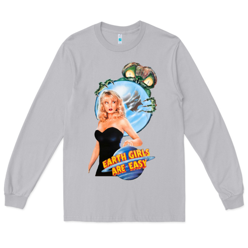 Not Of This Earth Girls Are Easy Mixup Long Sleeve Tee by lanVoArt | Teevron