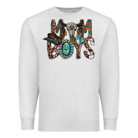 Oatmeal Heather mom of boys Premium Sweatshirt - RacoonDesign