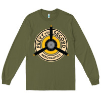 Army Green peevy and secord Long Sleeve Tee - lanVoArt