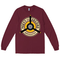 Burgundy peevy and secord Long Sleeve Tee - lanVoArt