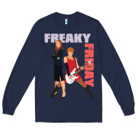 Navy lindsay lohan freaky friday Long Sleeve Tee - lanVoArt